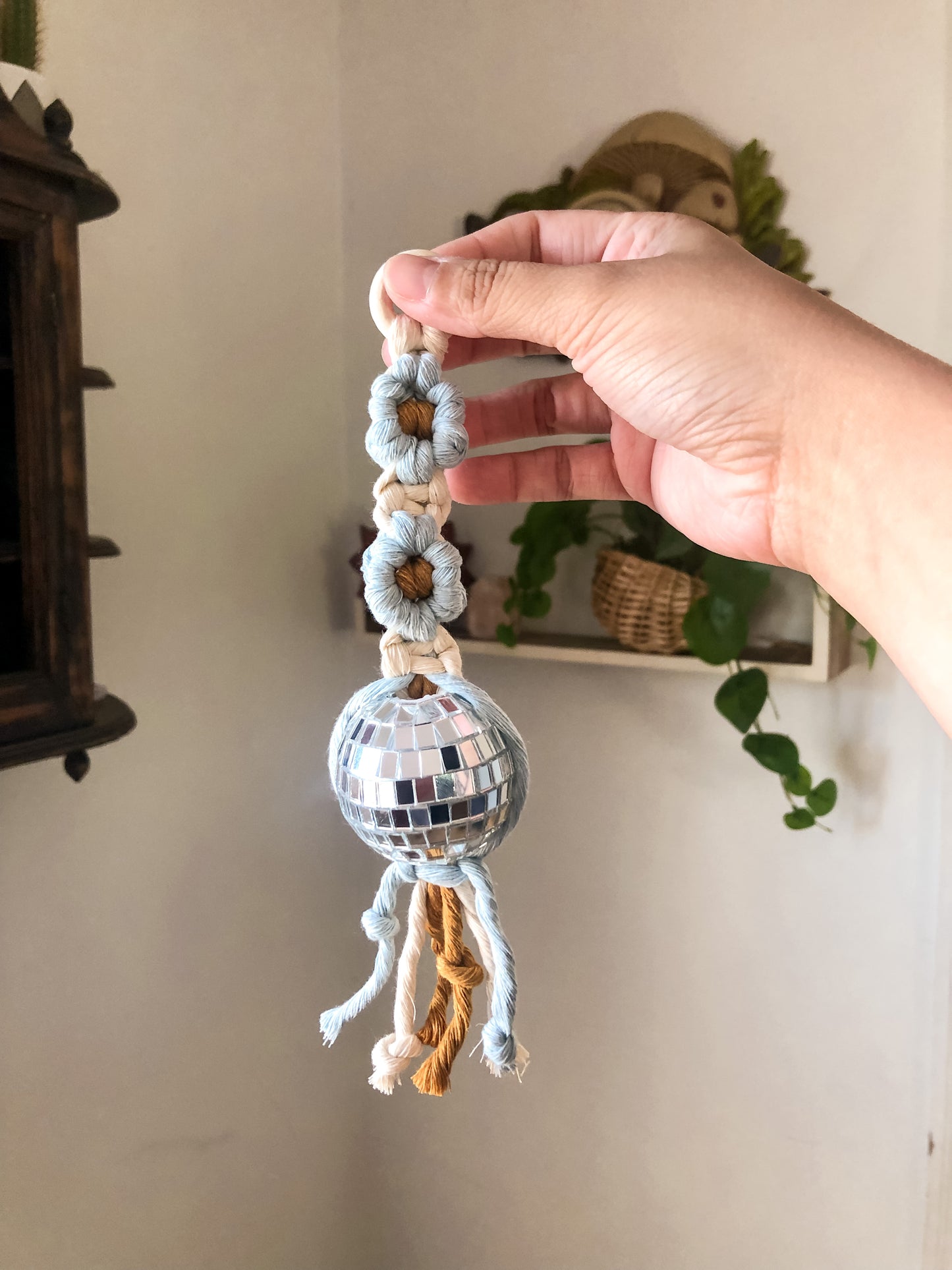 Daisy Disco Car Charm