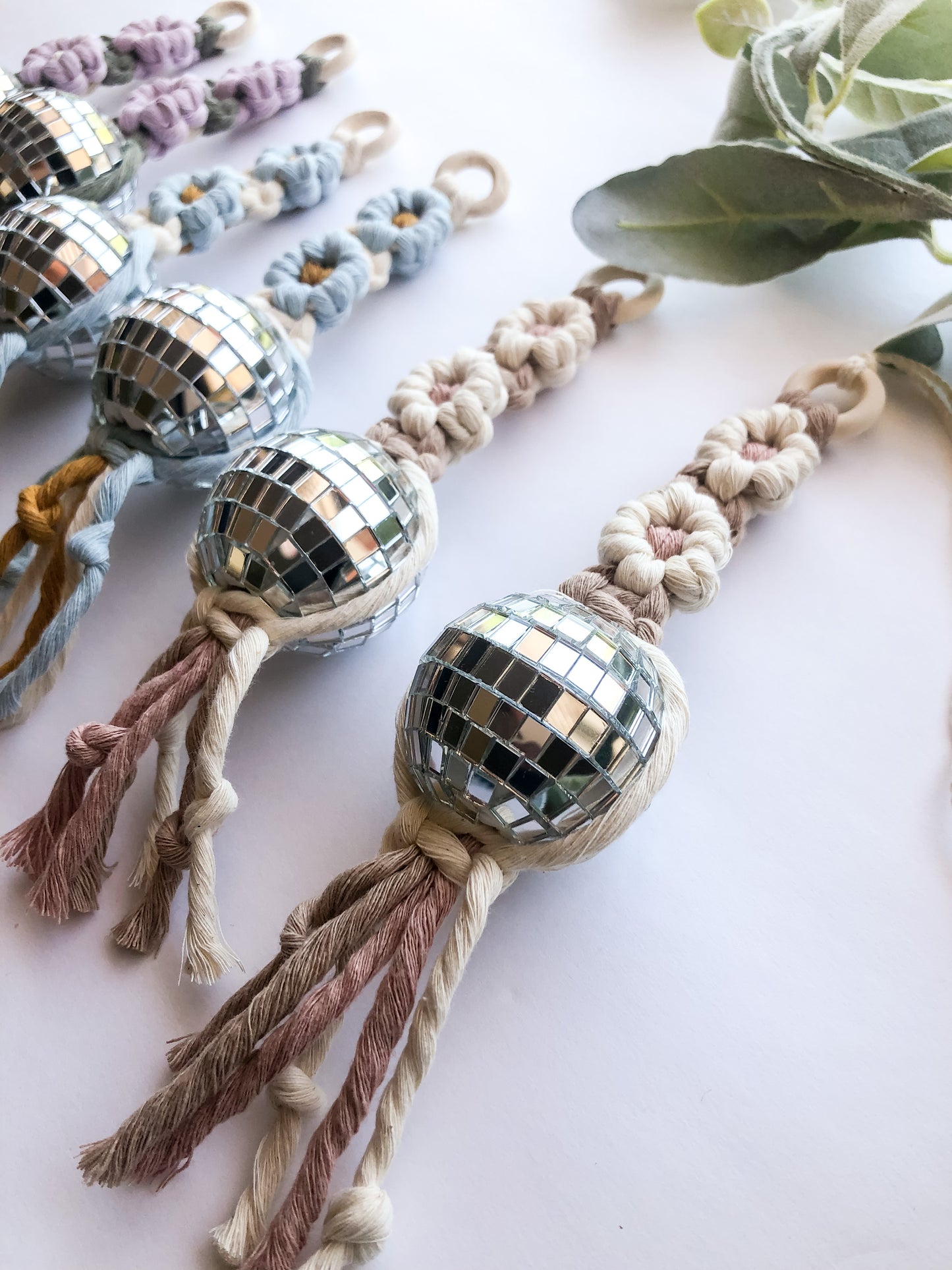 Daisy Disco Car Charm