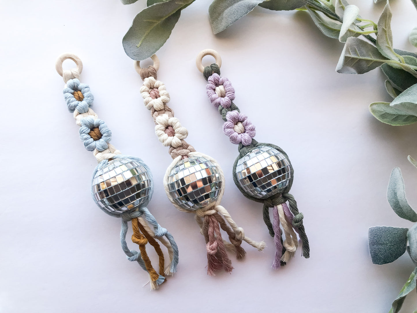 Daisy Disco Car Charm