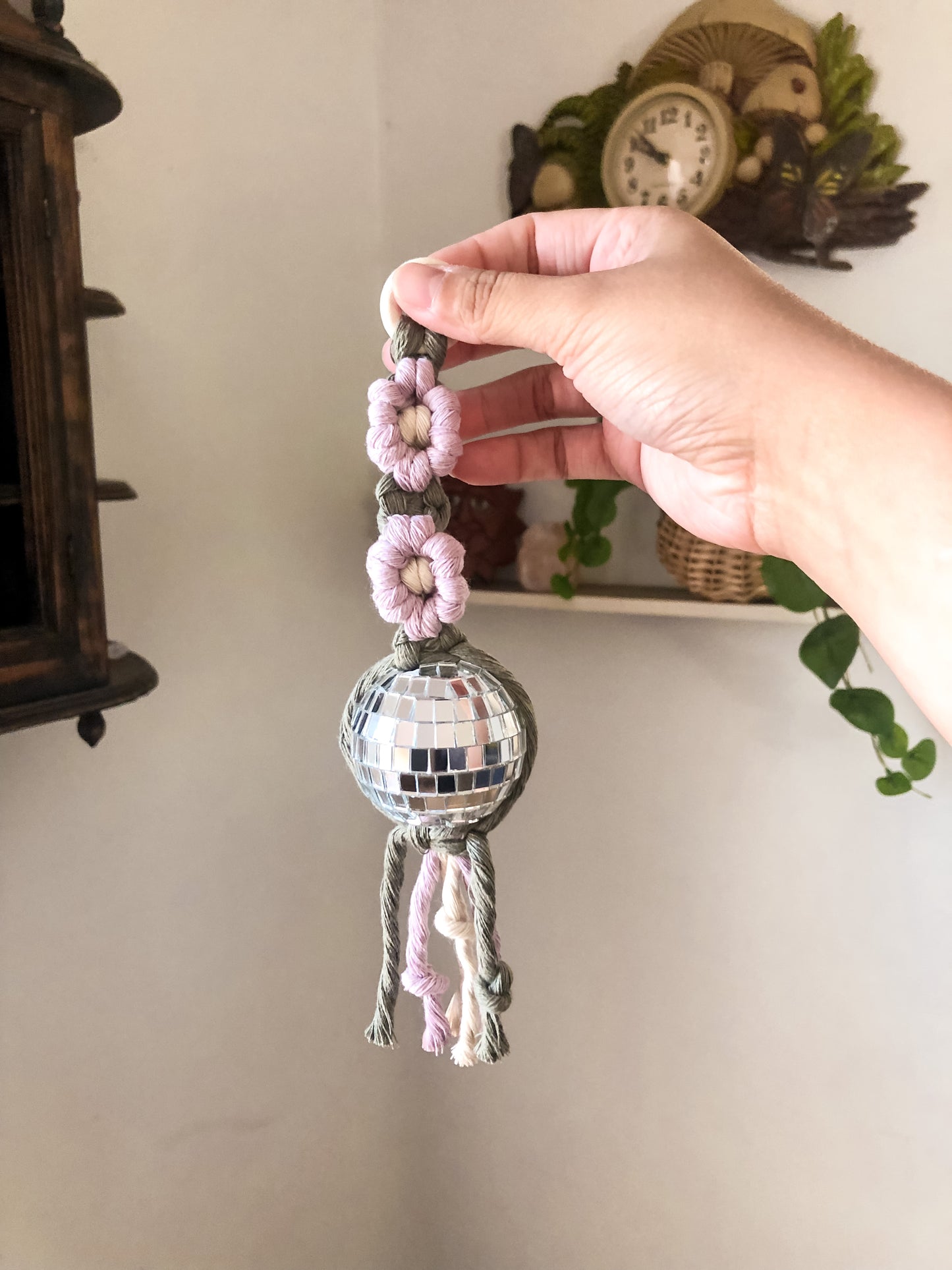 Daisy Disco Car Charm