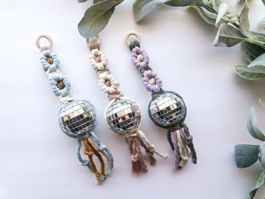 Daisy Disco Car Charm