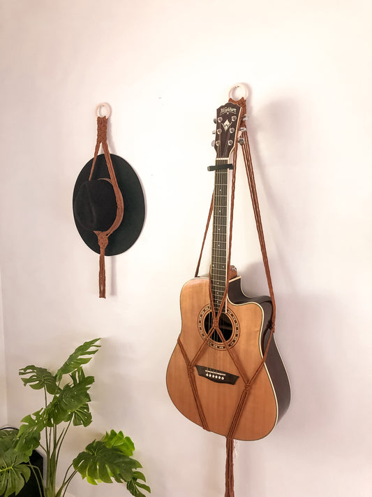 Hat & Guitar Hanger Bundle