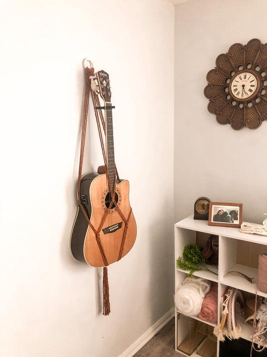Macrame Guitar Hanger